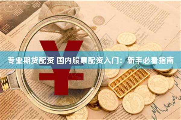 专业期货配资 国内股票配资入门：新手必看指南