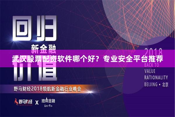 武汉股票配资软件哪个好？专业安全平台推荐